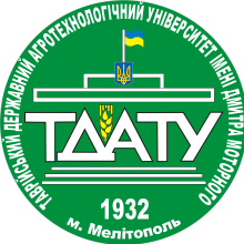 Логотип — ТАВРІЙСЬКИЙ ДЕРЖАВНИЙ АГРОТЕХНОЛОГІЧНИЙ УНІВЕРСИТЕТ ІМЕНІ ДМИТРА МОТОРНОГО