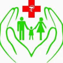 Логотип — ВОЛОВЕЦЬКА ЦЕНТРАЛЬНА ЛІКАРНЯ