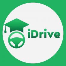 Логотип — IDRIVE, DRIVING SCHOOL