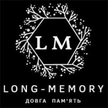 Логотип — LONG MEMORY, ВИГОТОВЛЕННЯ ПАМ’ЯТНИКІВ З ГРАНІТУ