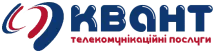 Логотип — КВАНТ — ІНТЕРНЕТ ПРОВАЙДЕР