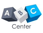 Логотип — АВС CENTER, ПЕРЕКЛАДИ ТА КУРСИ ІНОЗЕМНОЇ МОВИ
