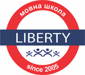 Логотип — ЛІБЕРТІ, МОВНА ШКОЛА