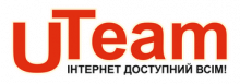 Логотип — UTEAM, ІНТЕРНЕТ-ПРОВАЙДЕР