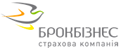 Логотип — BROKBIZNES, INSURANCE COMPANY, DRUHA LVIVSKA FILIYA PRYVATNOHO AKTSIONERNOHO TOVARYSTVA