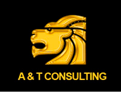 Логотип — A. T. CONSULTING, PC