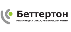 Логотип — БЕТТЕРТОН СЛУХОВІ АППАРАТИ STARKEY