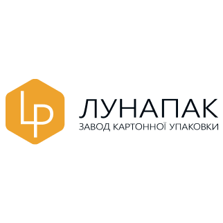 Логотип — ЛУНАПАК, ЗАВОД КАРТОННОЇ УПАКОВКИ