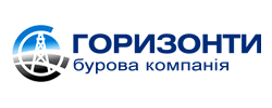 Логотип — ГОРИЗОНТИ, БУРОВА КОМПАНІЯ