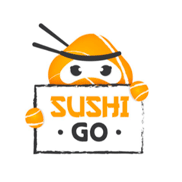 Логотип — SUSHI GO, ONLAJN RESTORAN