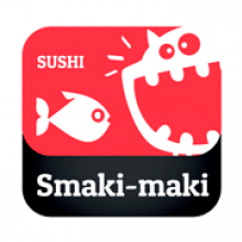 Логотип — SMAKI-MAKI, ДОСТАВКА СУШІ ТА ПІЦИ