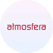 Логотип — АТМОСФЕРА — РОЗРОБНИК ЕНЕРГЕТИЧНИХ РІШЕНЬ