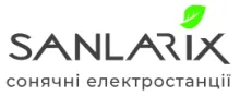 Логотип — САНЛАРІКС — КОМПАНІЯ СОНЯЧНОЇ ЕНЕРГЕТИКИ