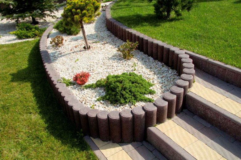 Concrete flower garden to order