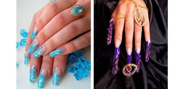 Gel polish design