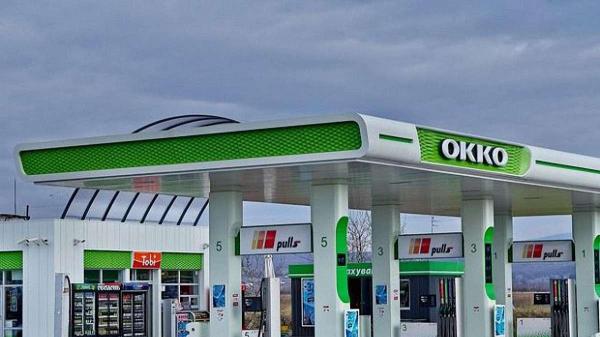 Petrol stations of the OKKO network