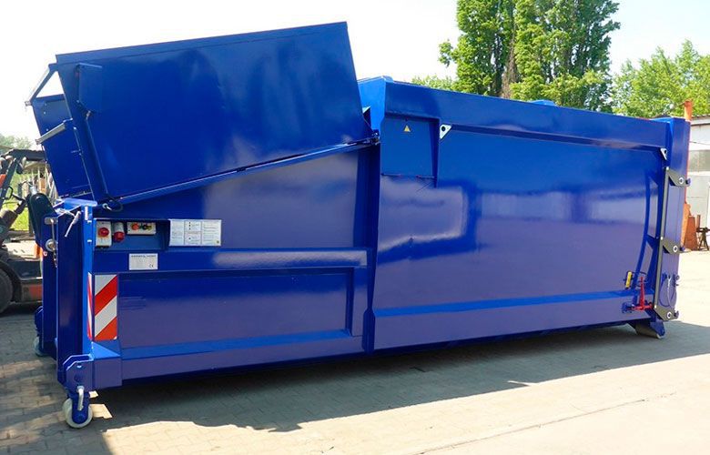 Stationary waste compactors STP