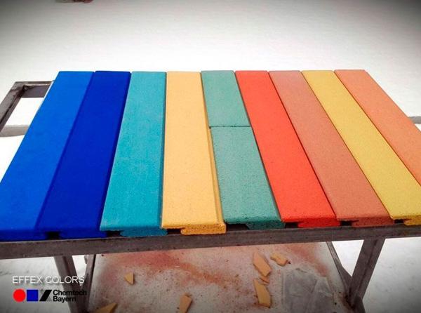 Pigments for concrete
