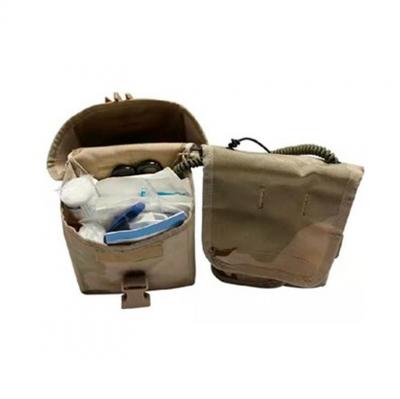First aid kit bag for military personnel (khaki)