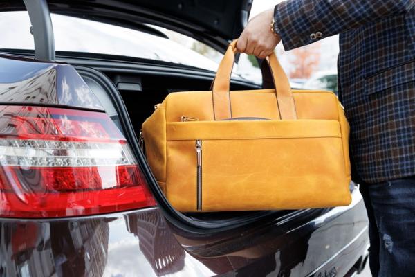 Leather men’s bag