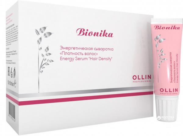 Енергетична сироватка щільність волосся Ollin Bionika 10x15мл.