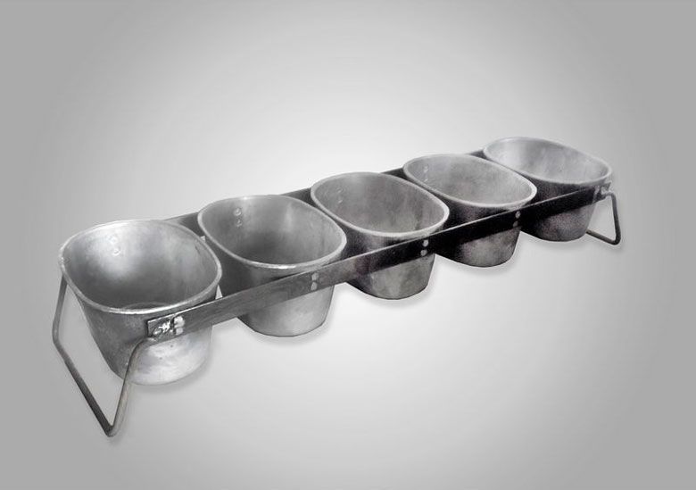 Bread pan 5 l English with legs