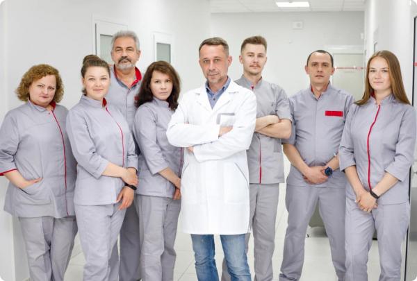 Команда фахівців клініки