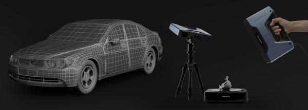 3D сканування виробу ручним сканером для отримання точної копії