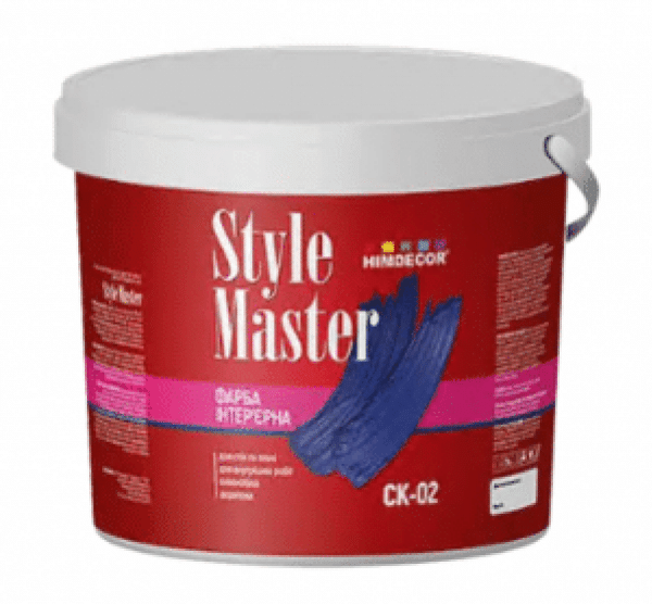 ABRASION-RESISTANT INTERIOR PAINT FOR WALLS AND CEILINGS STYLE MASTER CK-02 ABRASION-RESISTANT INTERIOR PAINT FOR WALLS AND CEILINGS STYLE MASTER CK-02