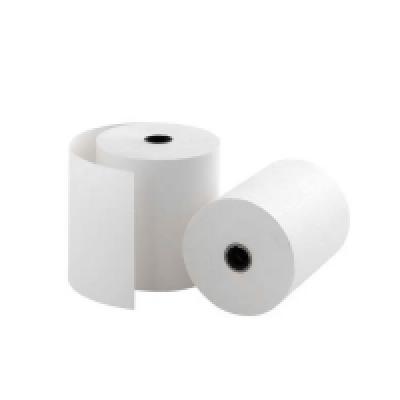 WHITE PAPER TOWELS IN A ROLL