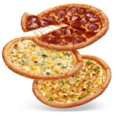 COMBO 3 PIZZAS