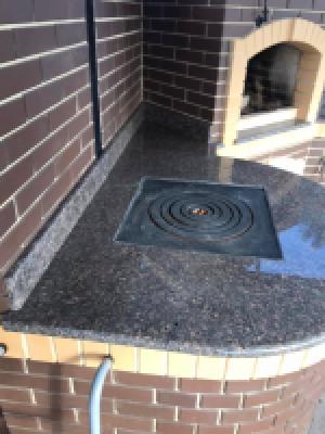 DIDKOVICHI GRANITE COUNTERTOP ON BARBECUE DIDKOVICHI GRANITE COUNTERTOP ON BARBECUE