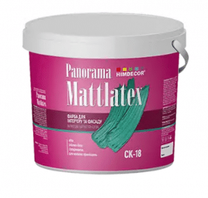 FACADE PAINT PANORAMA MATTLATEX SK-18