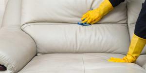 DRY CLEANING OF LEATHER SOFAS