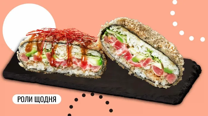 Sushi burgers from We Sushi