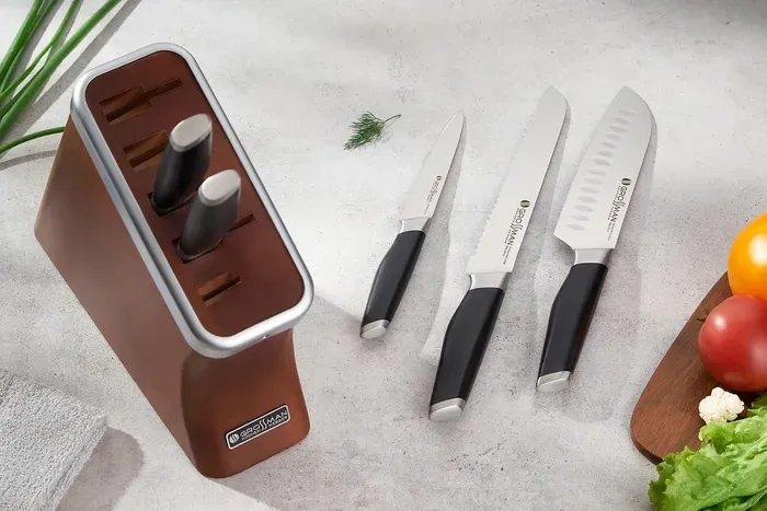 Как выбрать и купить качественный набор кухонных ножей