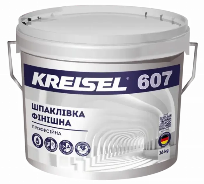 Finishing leveling of walls before painting